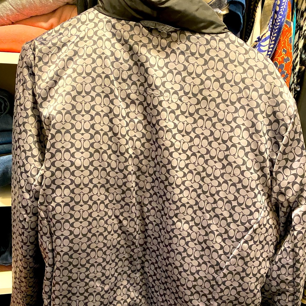 Unisex Coach puffer jacket.